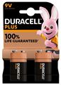 DURACELL Plus Power (9V) 1604 B2   **CARD OF TWO**