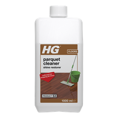 HG parquet cleaner shine restorer (product 53) 1L