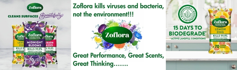 Zoflora Wipes