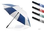 stripe golf umbrella