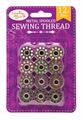 SEWING BOX 12 Pack Metal Sewing Thread