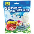 151 30 Pack Plastic Clothes Pegs