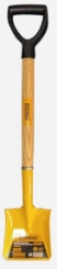 RTRMAX 960mm Square Shovel Wooden Handle