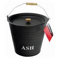 BLACKSPUR Black Ash Bucket with Lid - 12L