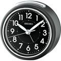 Seiko Beep Alarm Clock with Snooze & Light Black