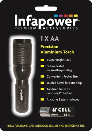 infapower-F001-1xAA-precision-aluminium-torch