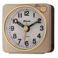 RAVEL Mini Travel Alarm Clock Gold 57x56x28mm