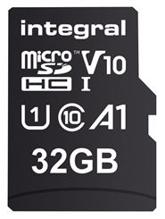 Integral 32GB Micro SD Card With SD Adaptor (Class 10)