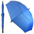 NAVY BLUE 30'' auto golf umbrella with fibre glass shaft