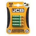 JCB Rechargeable AAA 650mAh