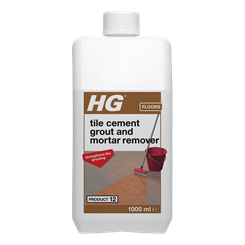 HG tile cement grout and mortar remover (product 12) 1L