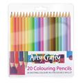 Arty Crafty Colouring Pencils 20pk
