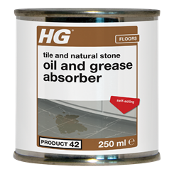 HG 0.25L tile and natural stone oil and grease absorber
