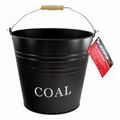 BLACKSPUR Black Coal Bucket - 12L (2 Carry Handles)