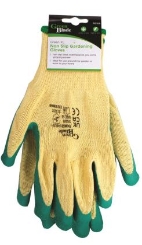 GREEN BLADE Non Slip Gloves Green Large