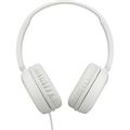 JVC Foldable Headphones with Remote Mic White