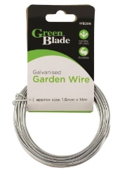GREEN BLADE 1.6mm x 14m Galvanised Garden Wire