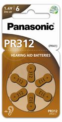 PANASONIC Hearing Aid 1.4v 145mah (6)