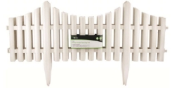 GREEN BLADE 4pc White Picket Fencing Set