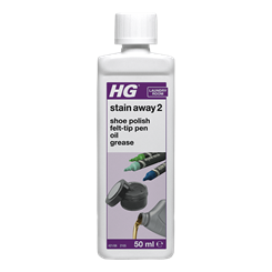 HG stain away 2 (shoe polish, felt-tip, oil, grease) 0.05L