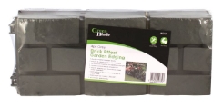 GREEN BLADE 4pc Grey Brick Effect Garden Edging