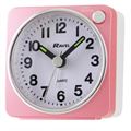 RAVEL Mini Travel Alarm Clock Pink 57x56x28mm