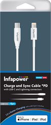 INFAPOWER Apple USB-C to Lightning Official With PD System.