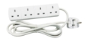 LYVIA 4 Gang 2 Metre Extension Lead (9426AS)