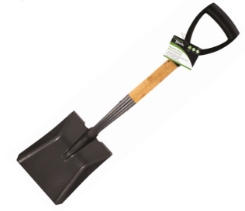 GREEN BLADE Square Head Micro Shovel With Wooden Handle