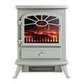 FOCAL POINT 2000w Grey Stove Fire