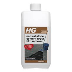 HG natural stone cement grout film remover (product 31) 1L