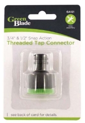 GREEN BLADE Snap Action 3/4" & 1/2" Tap Connector